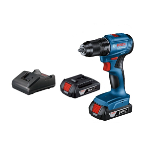 ชุดสว่าน BOSCH No.GSB 185-Li (06019K31K2) Cordless Impact drill 18V  (Charger , 2xBatt 2.0Ah)