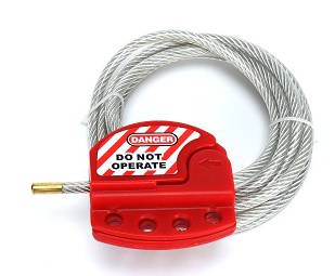 อุปกรณ์ล็อควาว์ลผีเสื้อ ( CL01-4 ) Adjustable Cable Lockout