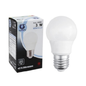 หลอดปิงปอง IWACHI No.A10301 IWC Bulb 3W WarmWhite