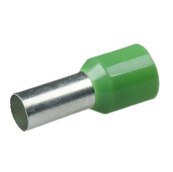 สลิปย้ำปลายสายหุ้มฉนวนไนลอน K-KABLE No.LT160012 Pre Lnsulated Coed End Sleeves : Size 16 mm. / (Green)