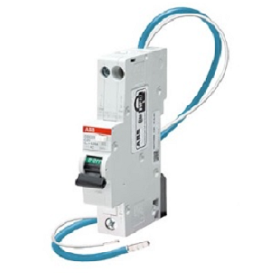 เบรคเกอร์กันดูด ABB NO.RCBOs -DSE201C160 Circuit breaker , 16A/30 mA, 1P