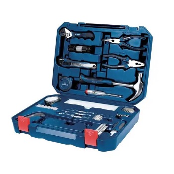 ชุดเครื่องมือช่างอเนกประสงค์ 108 ชิ้น BOSCH NO. Multi Tool Kit 108 P Multi-Purpose tool set , (สีน้ำเงิน)