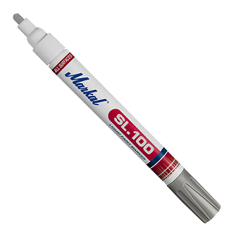 ปากกา MARKAL No.31240920  SL.100 is a xylene-free, low-odor fast-drying liquid paint marker : Gray