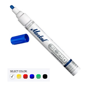 ปากกาเคมี MARKAL No.31600529 SL.250 PMUC is a unique liquid paint marker certified for nuclear plants : Green