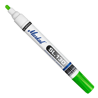 ปากกาเคมี MARKAL No.31201826 Crayon-based liquid paint : Fluorescent Green