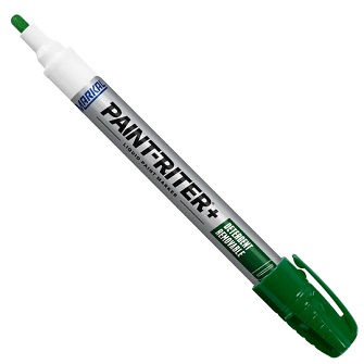 ปากกาเคมี MARKAL No.97016 Paint-Riter+ Removable Marker :Green