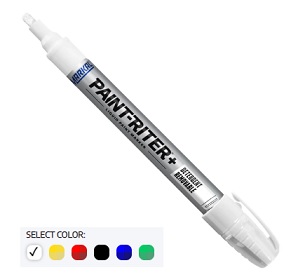 ปากกาเคมี MARKAL No.97032 Pro-wash W Paint-Riter+ Removable Marker :Red