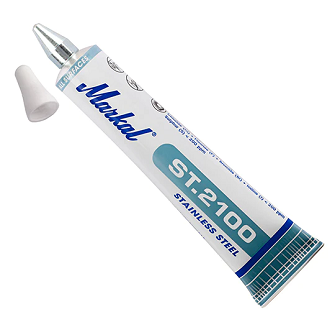 MARKAL No.10230123 ST.2100 Tube Marker : White