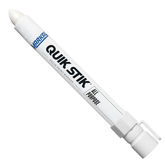 MARKAL No.61051 Quik Stik All Purpose Solid Paint Marker :White