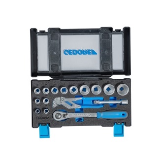 GEDORE No.3416321/19 DMU-183 Socket Set with Pliers Spanner , 18pcs/set