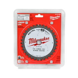 ใบเลื่อยวงเดือนตัดเหล็ก MILWAUKEE No.48-40-4215 steel Cutting Circular Saw Blade , 5.7/8&quot; (149 mm) 34 teeth