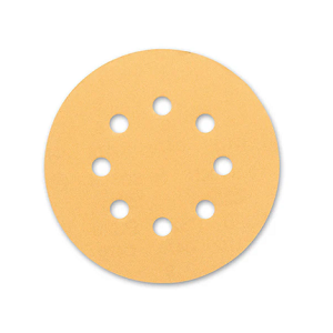 กระดาษทรายหลังสักหลาด BOSCH NO.2608608T76 C411 Velcro Sand Disc C411 For GEX-125 : H&amp;L (P600) , 5&quot; x 125 mm.