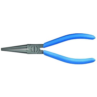 GEDORE No.6710530 Round Nose Pliers Serrated , 160 mm.