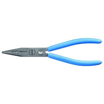 GEDORE No.1997394 Multiple Pliers With Cutting Edge , Serrated , Straight Pattern , 180 mm.