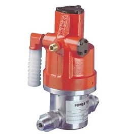 POWER TEAM No.PMA27U Air-Driven Multi-Fluid Pump with Ratio1:4.0 , (1/2&quot;NPT)