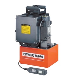 POWER TEAM No.PE213 Electric Portable Pumps for Single Acting Cylinders, 2-Speed , 21.5 x 11.5 x 9.5 inches; 98 Pounds