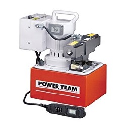 POWER TEAM No.PE554-RP50 Electric Portable Pump for Double Acting Cylinders , 18.5 x 14 x 9.5 inches; 65 Pounds