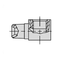 POWER TEAM No.9681 Street Elbow with 3/8&quot; NPTF Male x 3/8&quot; NPTF Female