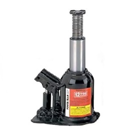 POWER TEAM No.9012A Low Profile Bottle Jack, 12 Ton Capacity, 3 3/4&quot; Stroke