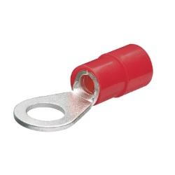 KNIPEX No.97 99 170 Nylon Ring Terminal, M3 Stud , 20 - 18AWG , 0.5 - 1mm. (Red)