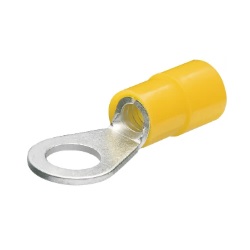 KNIPEX No.97 99 178 Nylon Ring Terminal, M5 Stud , 12 - 10AWG , 4 - 6mm. (Yellow)