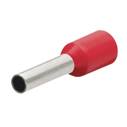 KNIPEX No.97 99 352 Wire Ferrules With Plastic Collar , 17AWG , 16mm. (Red)