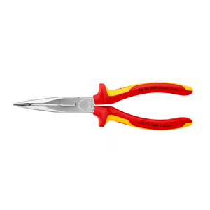 KNIPEX No.26 26 200 T Snipe Nose Side Cutting Pliers , 200mm.