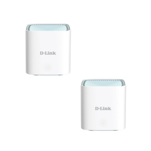 เร้าเตอร์เน็ตเวิร์ก D-LINK No.DLK-M15/ETH2 EAGLE PRO AI AX1500 Mesh Router Pack2 , 2.4GHz up to 300Mbps, 5GHz up to 1200Mbps