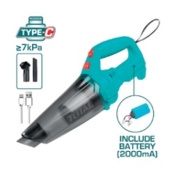 เครื่องดูดฝุ่นไร้สาย (เครื่องเปล่า) TOTAL No.TVLI2026 Cordless vacuum cleaner 11.1V , 0.5L (Body Only)