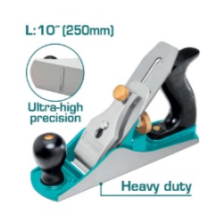 กบไสไม้แบบมือ TOTAL No.THTP0204 Bench planer , L-10&quot; (250mm.)