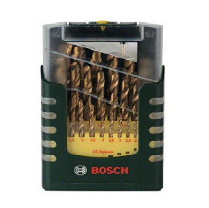 ชุดดอกสว่าน BOSCH No.2607017154 Metal Drill Bit-Set Hss-Tin (25pcs/ea)