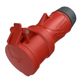 ปลั๊กตัวเมีย MENNEKES No.562 AM-TOP Red Cable Mount  Industrial Power Socket, Rated At 32A , 3P+N+E IP67