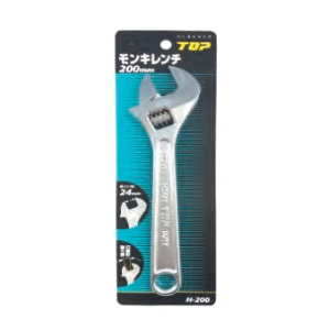 ประแจเลื่อน TOP No.H-300 Adjustable wrench , 12&quot; (34 mm.)