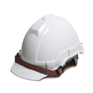 หมวกนิรภัย PROTAPE No.P161-2001 Safety Helmet : White , 52 - 64 cm.