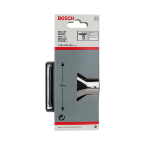 หัวต่อเครื่องเป่าลมร้อน BOSCH No.1609390452 Heat Gun Surface Glass Protection Nozzle , 75mm.