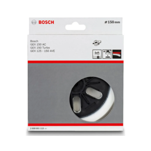 แผ่นรองกระดาษทรายแบบนุ่ม BOSCH No.2608601115 Sandpaper backing Soft GEX150 , 150mm.