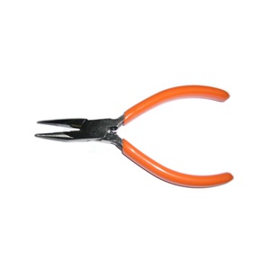 คีมปากแหลมมินิ แบบมีฟัน SHELL No.SM-8 Mini long nose pliers with teeth ,  4.3/4&quot;