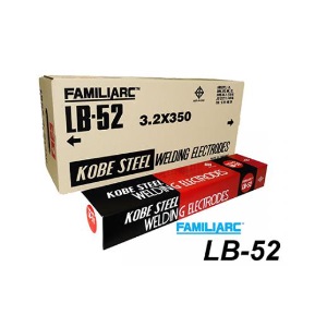 ลวดเชื่อม KOBE No.LB-52 Welding rod , 2.6 x 350 mm.  ( 5 kg/pcs ,10 pcs/ea)