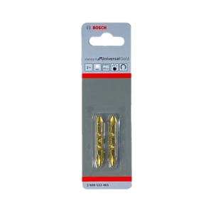 ดอกไขควง BOSCH No.2608522465 Screw bit PH2 , 45 mm. (2pcs/ea) Gold