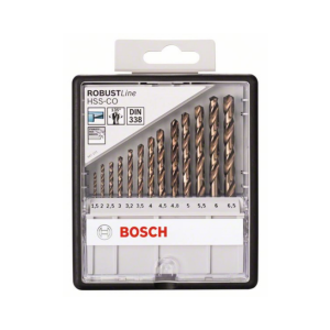 ชุดดอกเจาะเหล็ก BOSCH No.2607019926 Metal drill bits Set : HSS-CO , 1.5-6.5mm. (13Pcs/Ea)