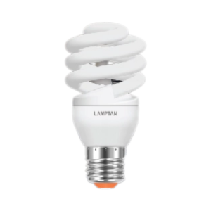 หลอดไฟ LAMPTAN Compact Spiral E27 25W 220-240V 1450Lumen warm white