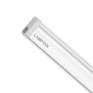 ชุดหลอดฟลูออเรสเซนต์ LAMPTAN LED SUPER SLIM ขนาด 9W Warm White