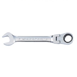 ประแจแหวนข้างปากตาย ฟรีสปีดอ่อนตัว KING TONY NO.373019M Flexlble Speed Wrench Metric Combination , 19mm.