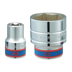 ลูกบ๊อกซ์สั้นขาว KING TONY NO.633531M 3/4&quot;Dr. Socket Shallow Chrome 31mm. 6P