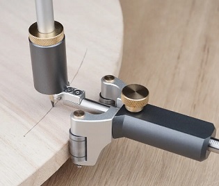 อุปกรณ์วัดระยะงานไม้ SCALE ALU DRAWING WHEEL MARKING GAUGE FOR WOODWORKING