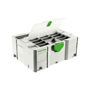 กล่องเครื่องมือ FESTOOL NO.005.24.860 SYSTAINER T-LOC WITH LID SYS 2 TL-DF 396x296x157.5 mm.