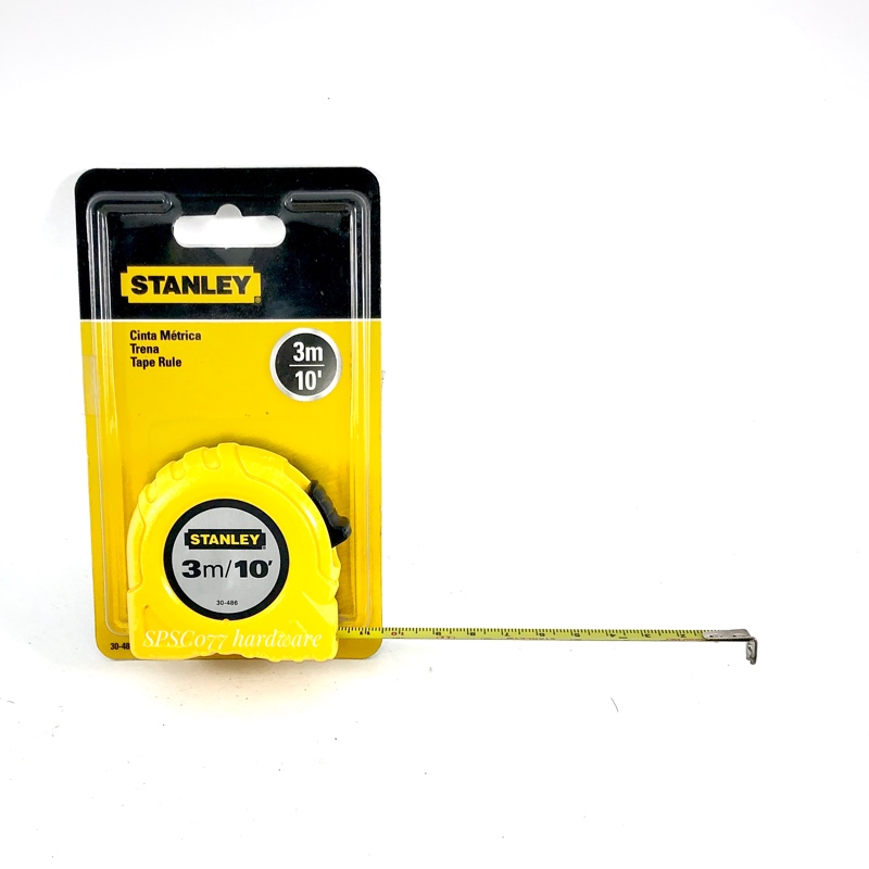 ตลับเมตร สีเหลือง STANLEY NO.30-496 Long 5m.