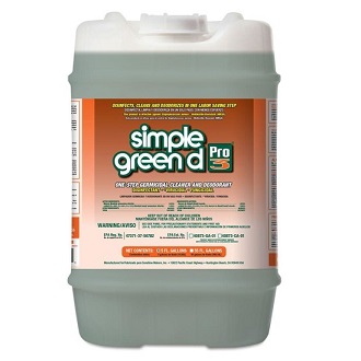 SIMPLE GREEN NO.30305 D Pro 3 Concentrate Cleaner Pail size 5 gal.