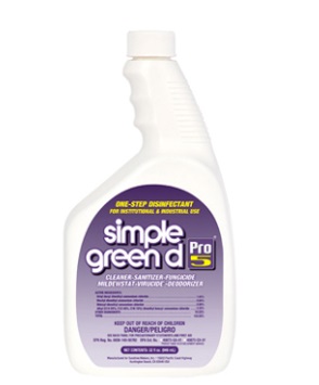 SIMPLE GREEN NO.30532 D Pro 5 Concentrate Cleaner Bottle size 32 oz.