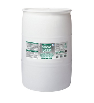 SIMPLE GREEN NO.19055 Crystal Concentrate Cleaner Drum size 55 gal.